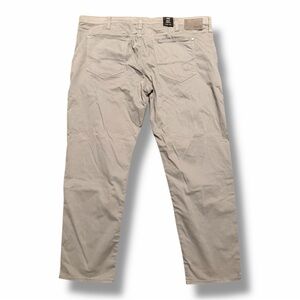 NWT Mavi Men's MATT Relaxed Straight Leg Chinos Grey Shark Skin Twill 46x32